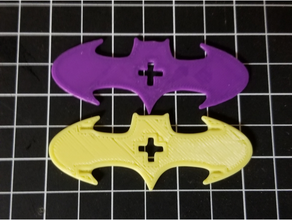 pipistrello maschera orecchio risparmiatore Batman batteria coronavirus covid 19 earsaver 3d print model - Mito3D