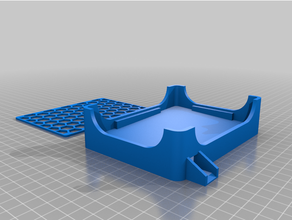 özelleştirilmiş parametrik Nick sünger 2sponge Kulp destek 3d print model - Mito3D