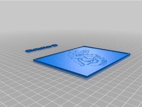 angepasst Lithopaneevolution ev Logo 3 3d print model - Mito3D