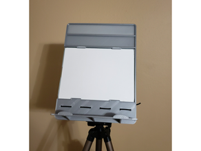vertical pintura paleta Arte suministro herramienta dibujo petróleo 3d print model - Mito3D