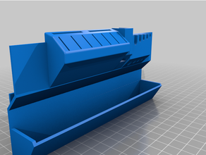 longer lk4 pro rail mounted tool caddy 3d print model - Mito3D