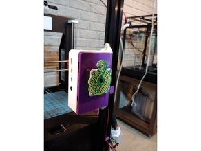 octopi 4 case mount 2020 octoprint raspberry pi 3d print model - Mito3D