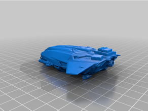 scrapper Pesci mulo 3d print model - Mito3D