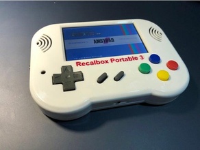 retrojuego consola juego frambuesa pi recalbox retrojuegos retropie vídeo 3d print model - Mito3D