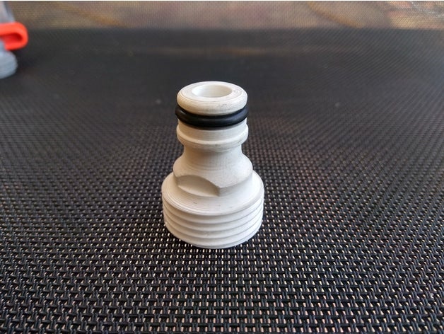 gardena hose regulator valve adapter 26 5 mm 3 4 3D print model - Mito3D