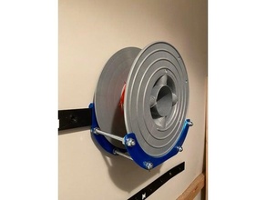 porta filamentos francês grampo 1kg carretel suporte 500g 500gram filamento 3d print model - Mito3D