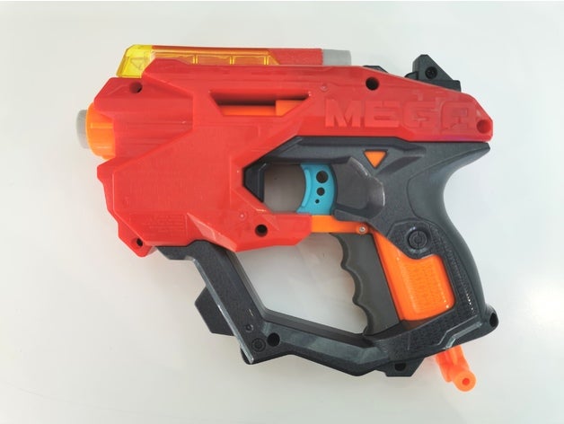 nerf mega garra desencadenar 3D print model - Mito3D