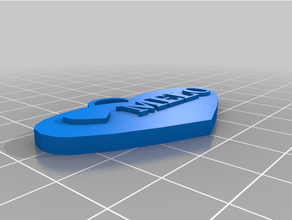llavero melo 3d print model - Mito3D