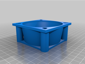 customized fan size conversion adtestapters 3d print model - Mito3D