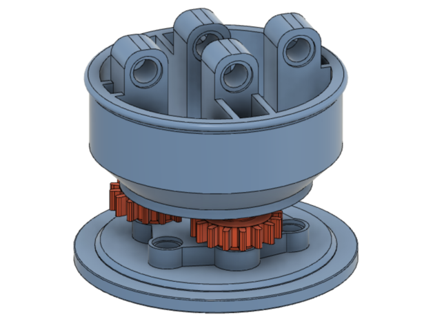 planetary hub lego 3D Print