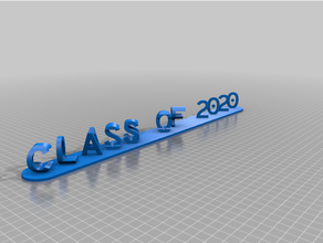 customized dual letter blocks illusclass 2020ion customizer 3d print model - Mito3D