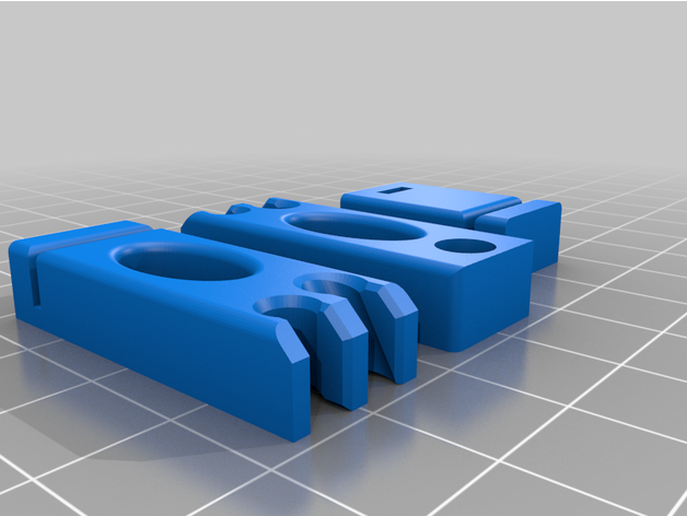 airbuffer tampon filament mmu mmu2s prusa i3 mk3 mmu2 3D print model - Mito3D