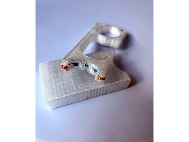 door opener digital buttons feature coronavirus safety handy keyring 3D print model - Mito3D