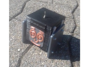 caminhando robô cubo 3d print model - Mito3D
