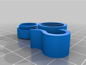 polvere filtro 3d print model - Mito3D