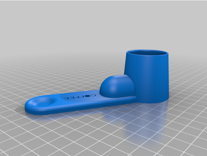 coffee scoop 3d print model - Mito3D
