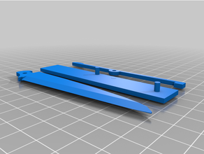 jujulab folding knife 3d print model - Mito3D