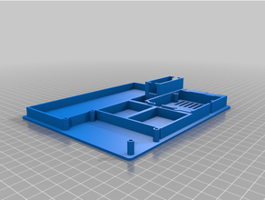 Ardukit 3d impressora arduino bateria caixa tábua pão caso bainha kit lcd uno crialidade ender 3 eletrônicos recinto 3d print model - Mito3D