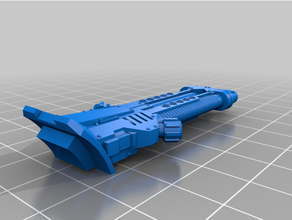 heavy guns shiv carnivore 3d print model - Mito3D