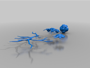 nurgle infection gubbins 40k aos chaos 3d print model - Mito3D