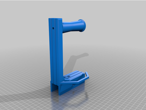 spool holder snap screw 25mm buko profile 3d print model - Mito3D