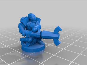 espace elfes 15mm chonky style 3d print model - Mito3D