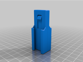 nerf trilho conector 3d print model - Mito3D