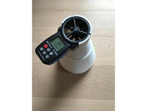 airflow meter anemometer kwl luftstrom lftungsanlage ventilation unit volumenstrom 3d print model - Mito3D