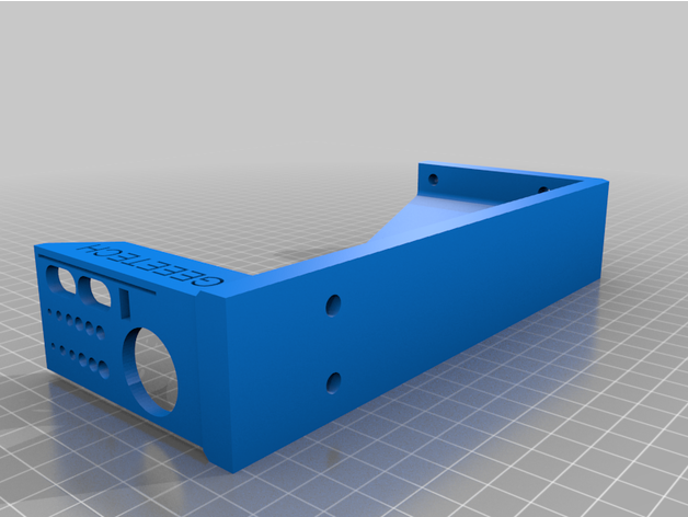 renfort hacha a10m a20m geeetech 3D print model - Mito3D
