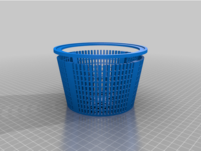 personalizado votação skimmer cesta Customizável 3d print model - Mito3D