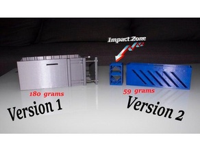 3d lipo batida proteção impressora impressão golpear e3d v6 3d print model - Mito3D