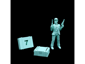 numerisch Zielsetzung Marker klein crate 28mm 30mm 32mm 40k Brettspiele Behälter Kisten ausfallen futuristisch Spiel Spiele Gaming Unendlichkeit Team töten Mannschaft Miniaturen multiverse Nekromunda 3d print model - Mito3D