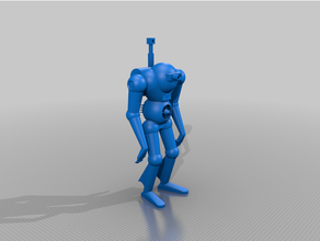 Boot Roboter 3d print model - Mito3D