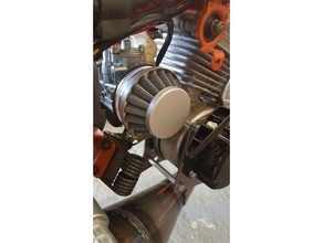 adaptateur filtrar aire sha vers phbg 50v carbohidratos carburador mbk51 multitud ciclomotor motobecane 3d print model - Mito3D