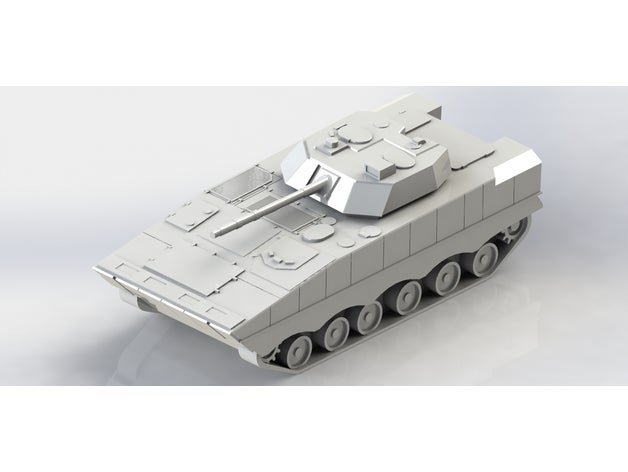 zbd 04a infantaria brigando veículo tanque 3D print model - Mito3D