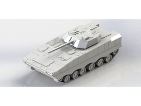 zbd-04a infantry fighting vehicle tank 3d print model - Mito3D