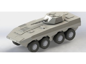 zbd 09 infanterie combat véhicule réservoir 3d print model - Mito3D