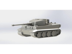 tiger tank 3d print model - Mito3D