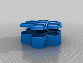 verhexen boxcustomized 7 Container klein Teile Spiele angepasst 3d print model - Mito3D
