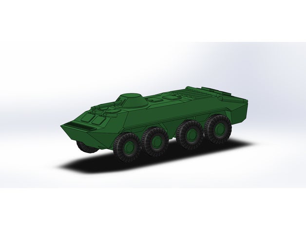 btr 70 serbatoio 3D print model - Mito3D