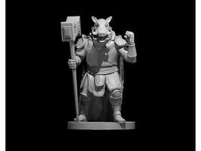 wereboar updated boar 3d print model - Mito3D