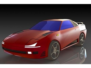 mitsubishi 3000 gt 3000gt automotive automovil car coche 3d print model - Mito3D