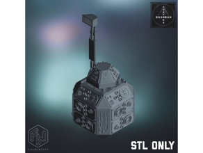 1 12 generador caja esperanza negro serie figuras hoth Kenner lucas andante cielo Obi Wan estrella guerras guerra Galaxias juguete fotografía Clásico 3d print model - Mito3D