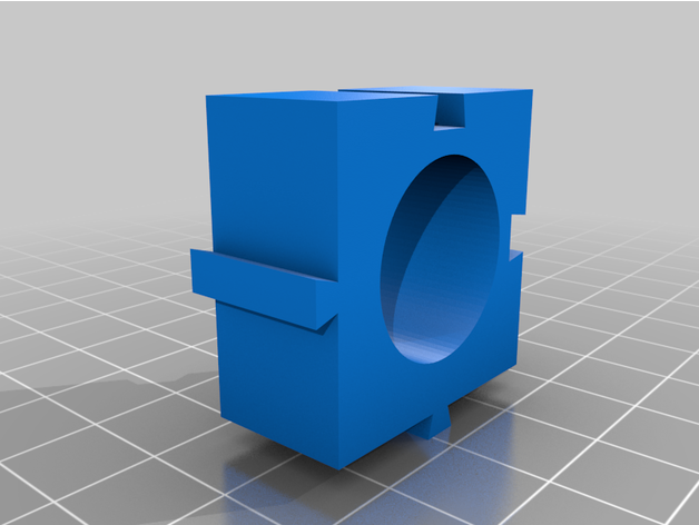 caso funda batterie cigarrillo electronica 18650 batería soporte 3D print model - Mito3D