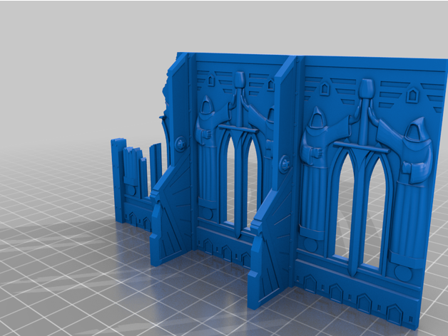 40k sanctum imperialis Diviso 3D print model - Mito3D