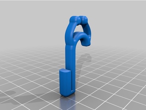 double hook ikea algot 3d print model - Mito3D