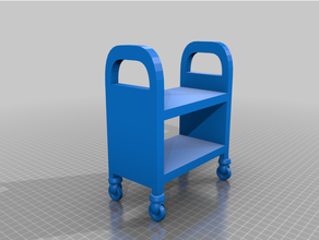 book cart 3d print model - Mito3D