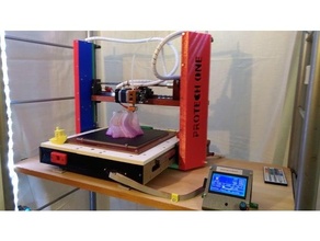 Stampante 3d autocostruita self built imprimante 3d print model - Mito3D