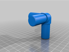 personalizado PVC tubo cotovelos od altura 3d print model - Mito3D