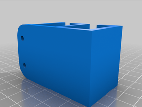 basic cable manager 3d print model - Mito3D